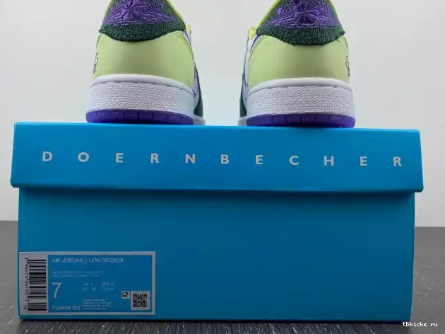 Rep TB Doernbecher Jordan (2023) Low Retro 1 FD9665-351 OG 0508